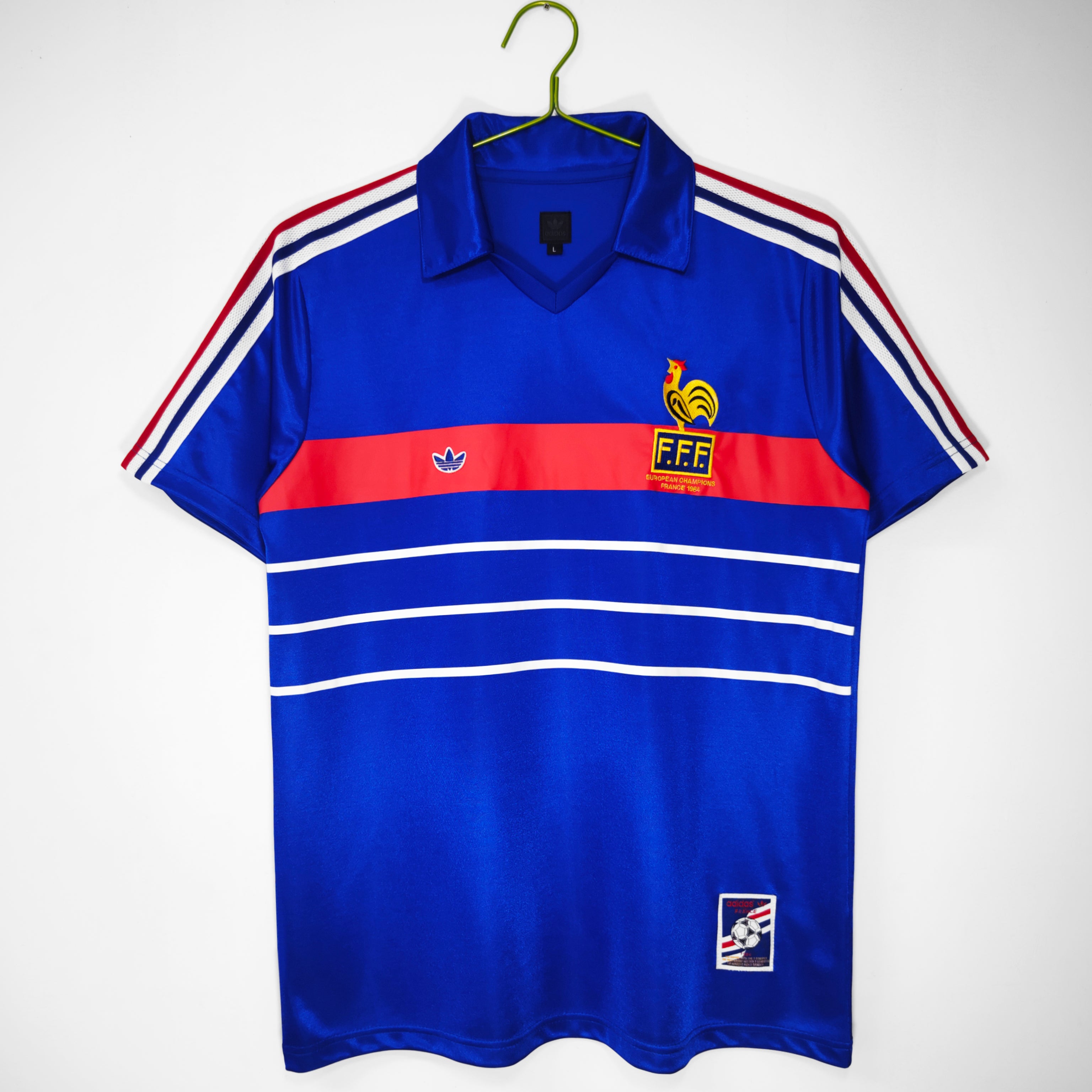Maillot rétro France domicile 1984