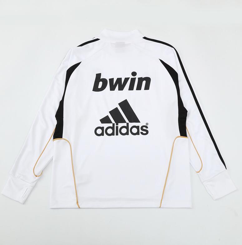 Real Madrid 2011-12 - Tracksuit (White, Half-Zip)