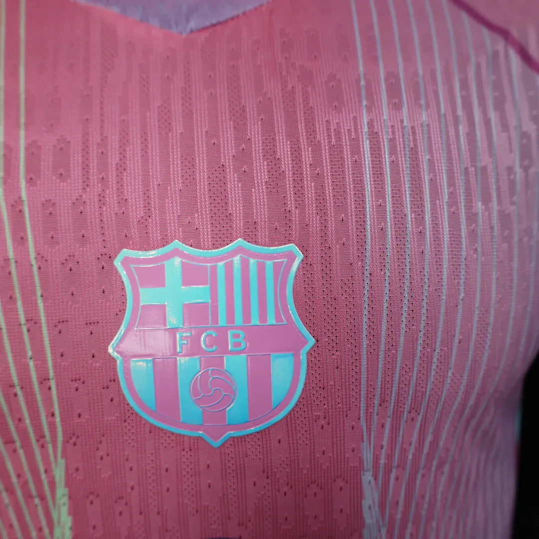 Édition Joueur Rose Barcelone 25/26 - Kit Concept