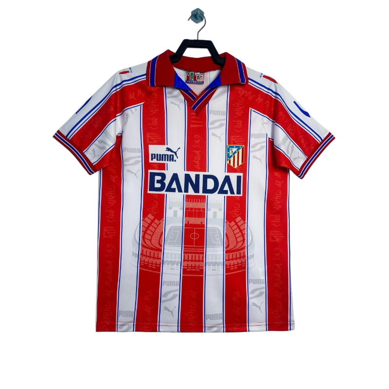 96/97 Atletico Madrid Retro  - Home Kit