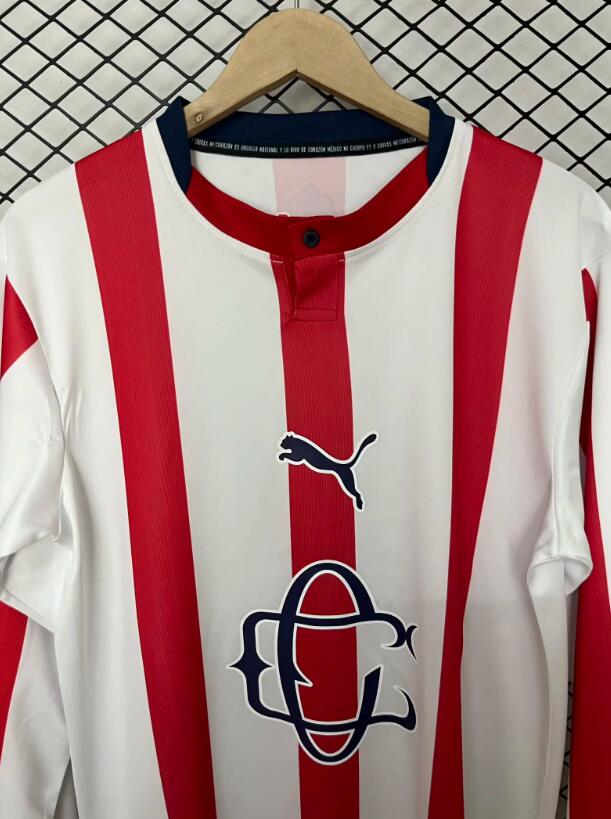 Chivas Guadalajara 26/27 - Home Kit (Fan) Long Sleeve