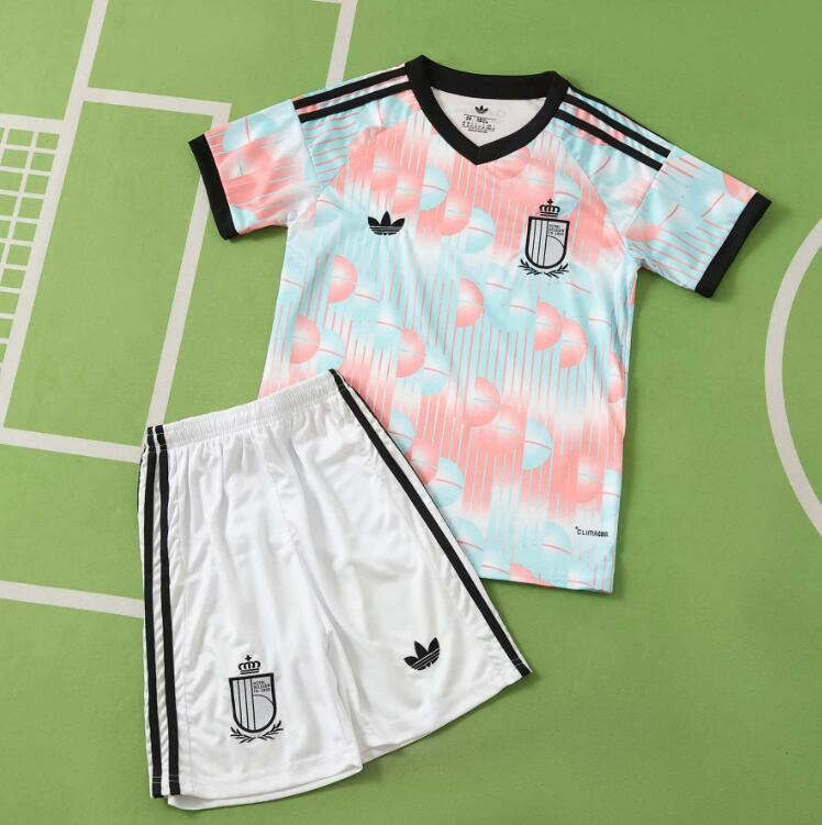 Belgium 2026 World Cup - Away Kids Kit
