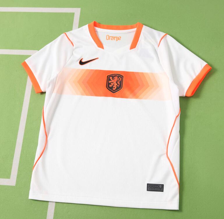 Netherlands 2026 World Cup - Away Kids Kit