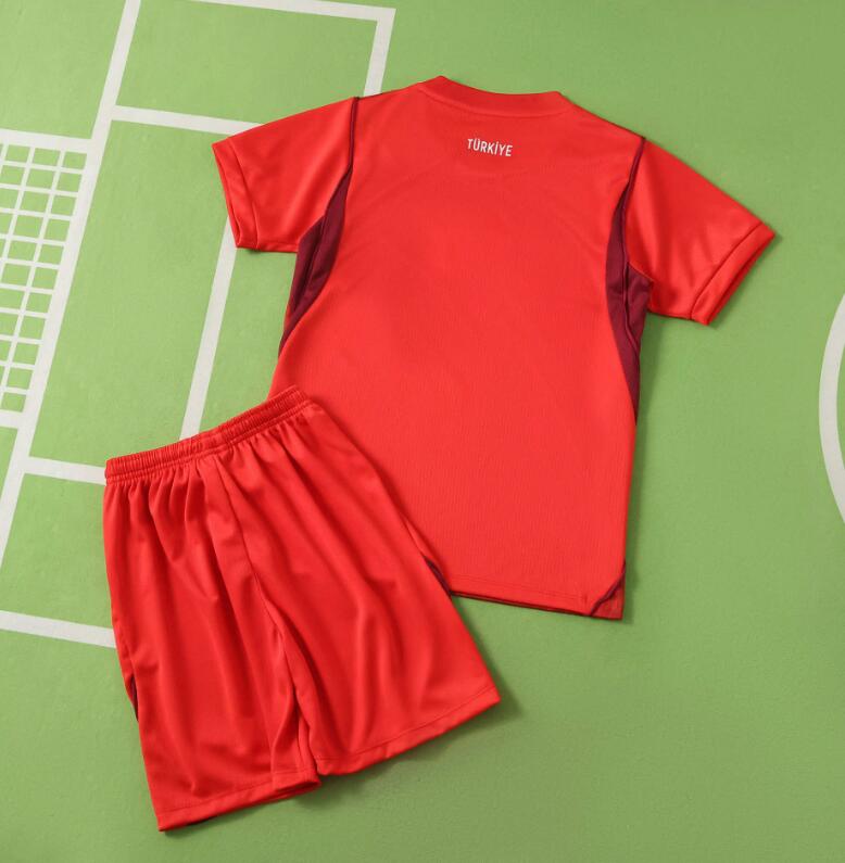Turkey 2026 World Cup - Away Kids Kit