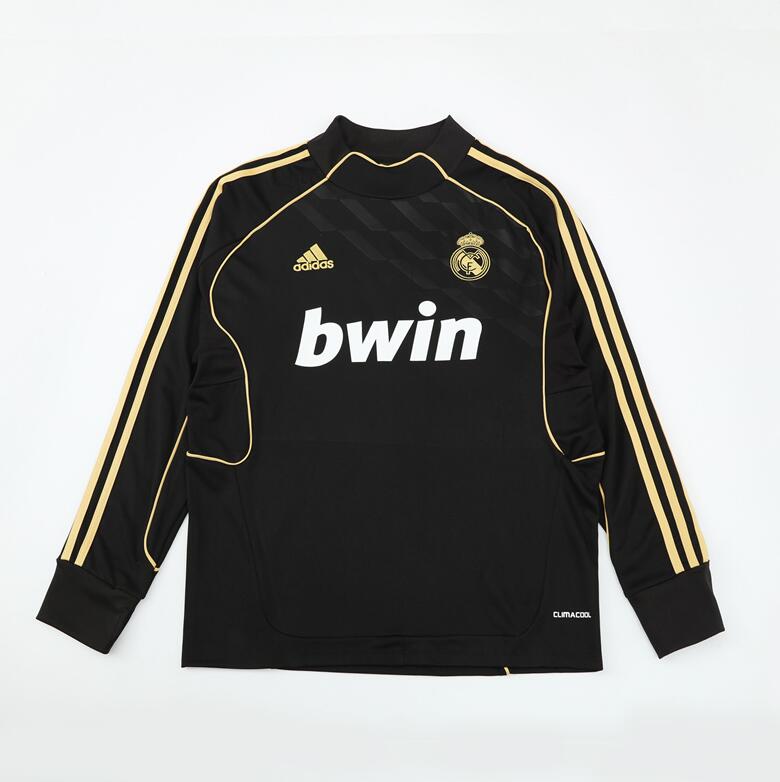 Real Madrid 2011-12 - Tracksuit (Black, Half-Zip)