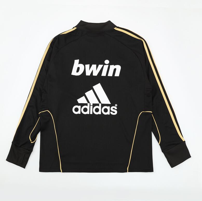 Real Madrid 2011-12 - Tracksuit (Black, Half-Zip)