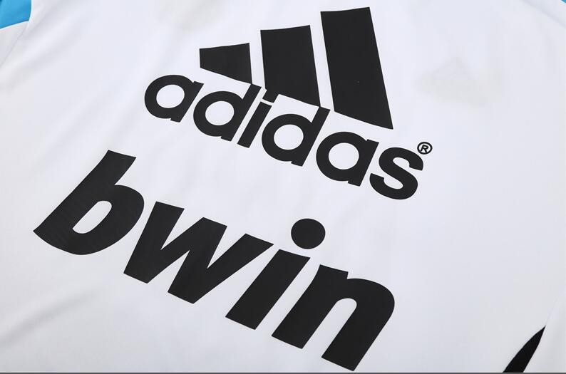 Real Madrid 2012-13 - Tracksuit (White, Half-Zip)