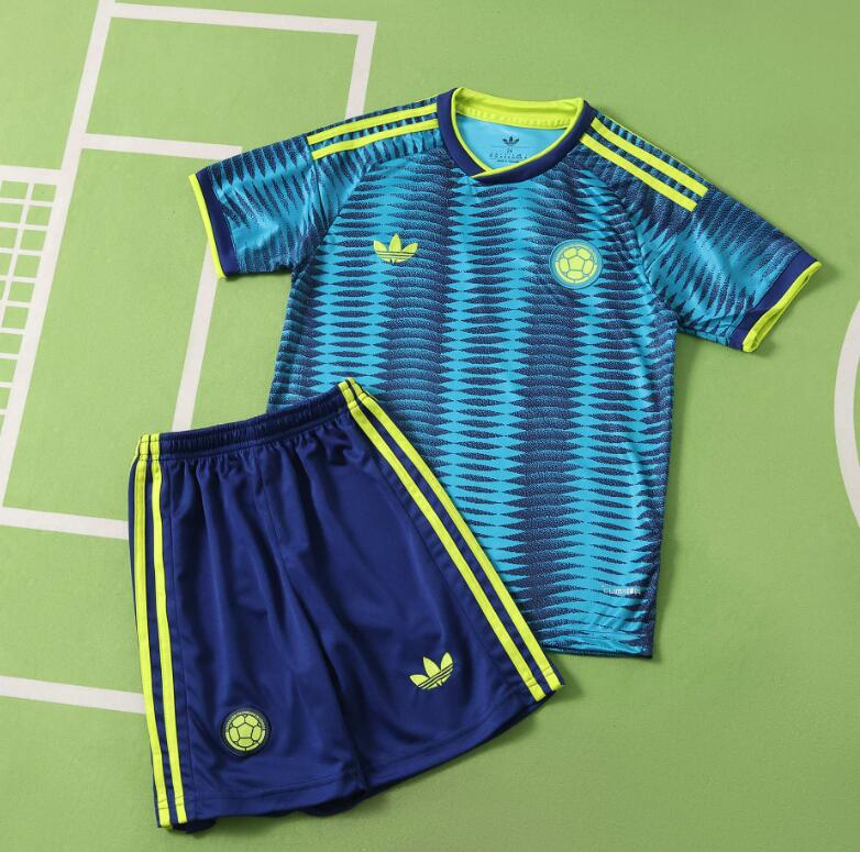 Colombia 2026 World Cup - Away Kids Kit