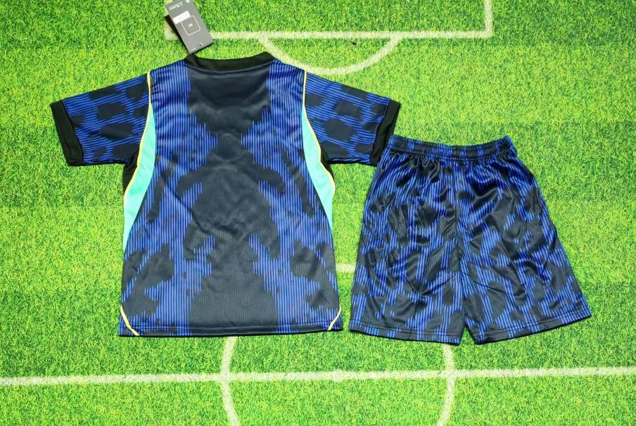 Brazil 2026 World Cup - Away Kids Kit