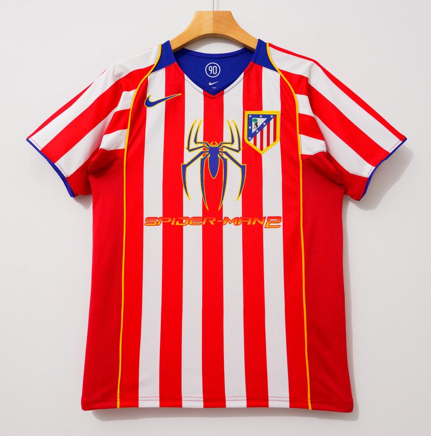 04/05 Atletico Madrid Retro - Home Kit