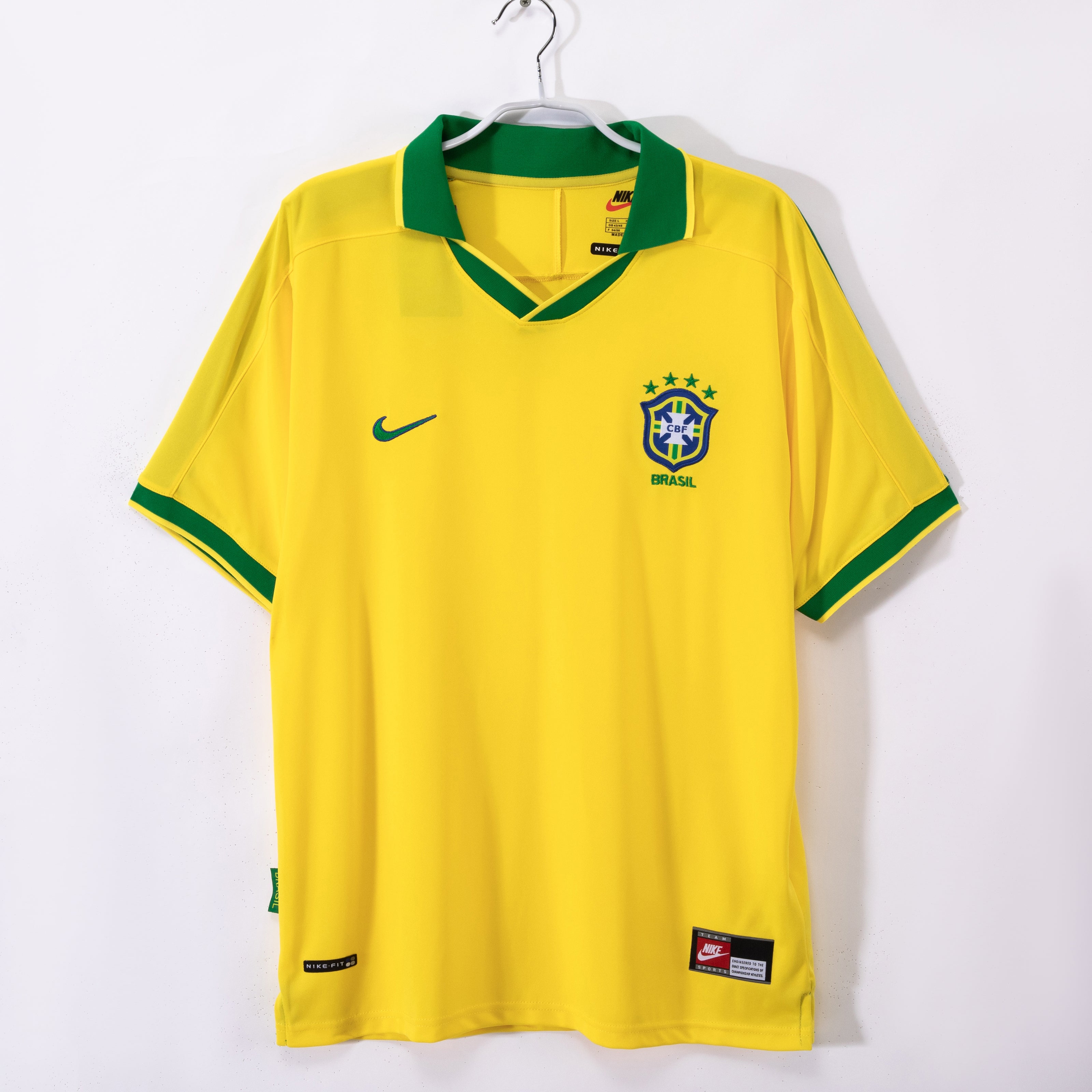 1997 Brazil Retro - Home Kit
