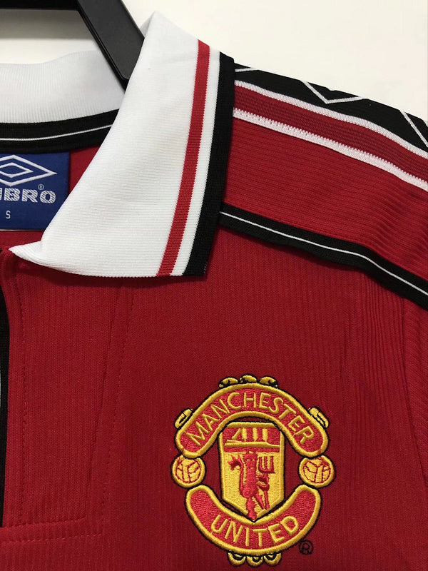 Manchester United 1998 Retro - Home (Long Sleeves)