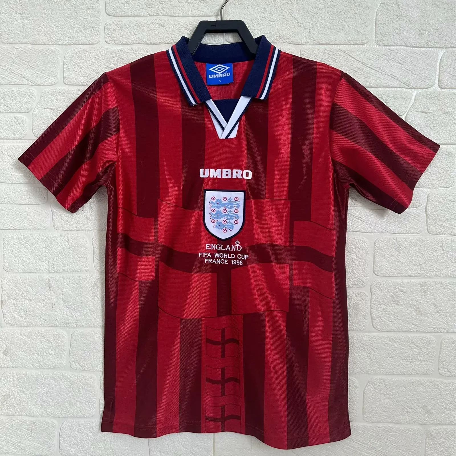1998 England Retro - Away Kit