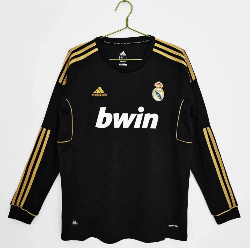 11/12 Real Madrid Retro Long Sleeve - Away Kit