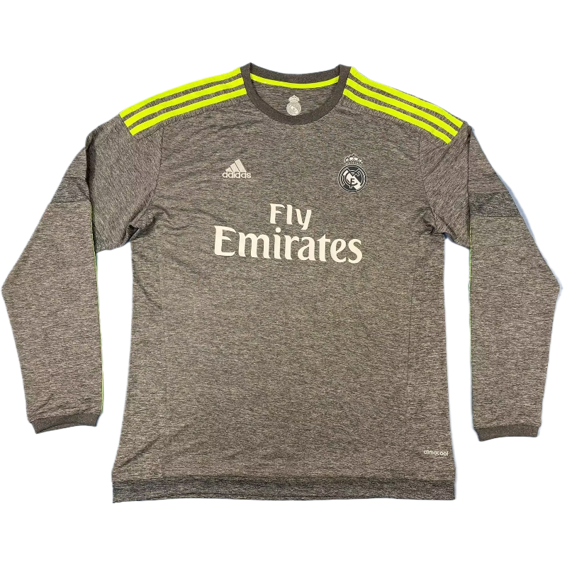 15/16 Real Madrid Retro Long Sleeve - Away Kit