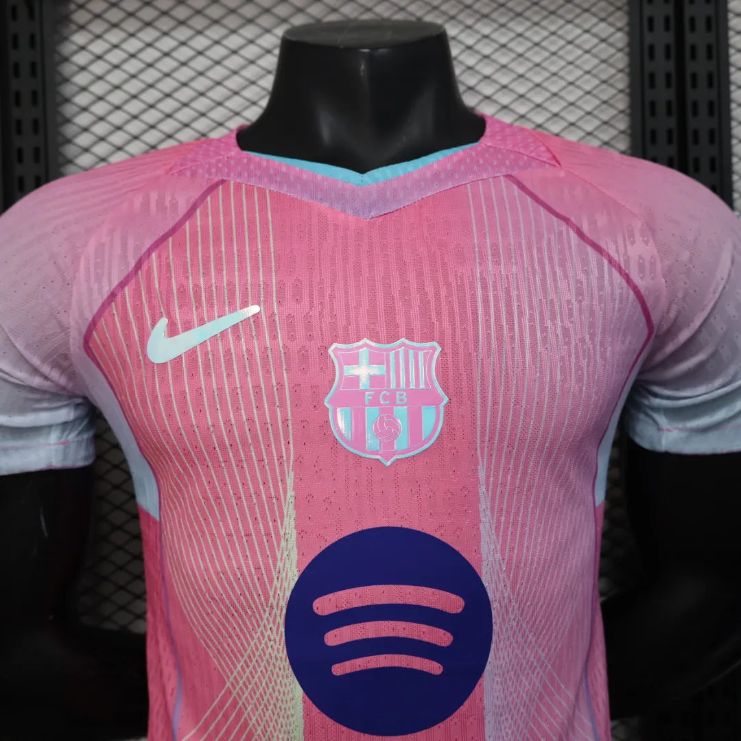 Édition Joueur Rose Barcelone 25/26 - Kit Concept
