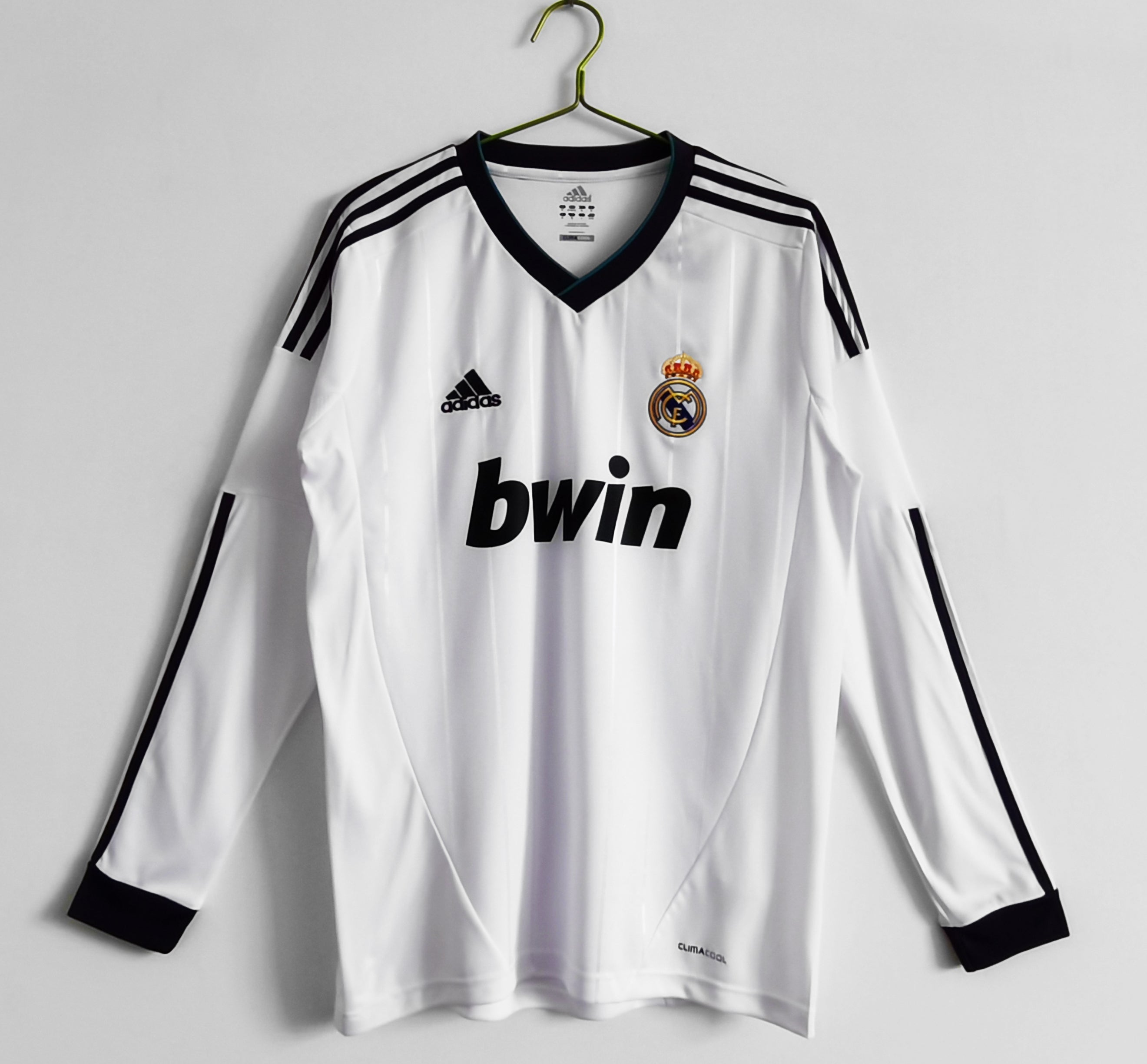 12/13 Real Madrid Retro Long Sleeve - Home Kit