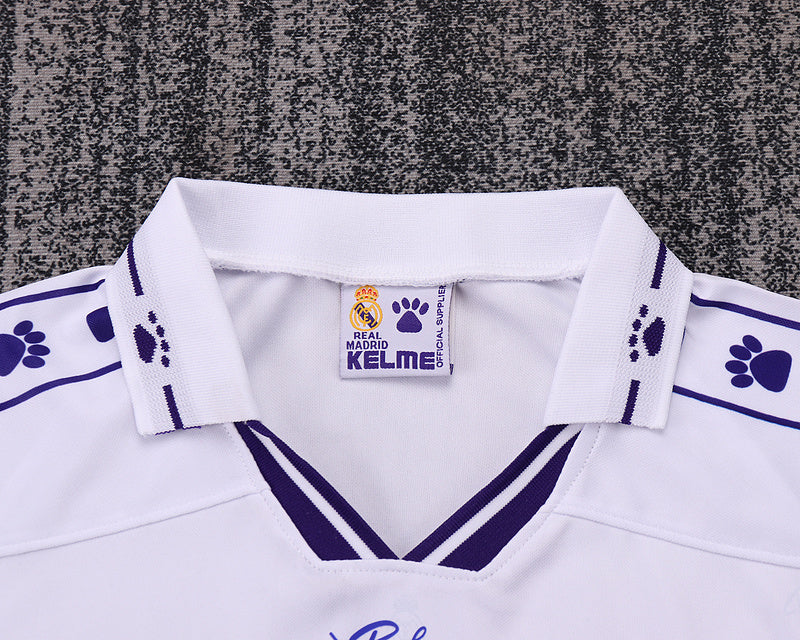 Real Madrid 1994-96 Retro - Home Kids Kit