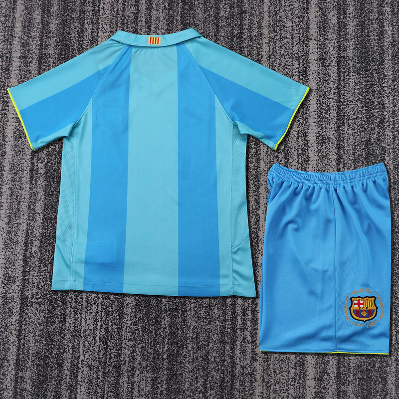 Barcelona 2007-08 Retro - Away Kids Kit
