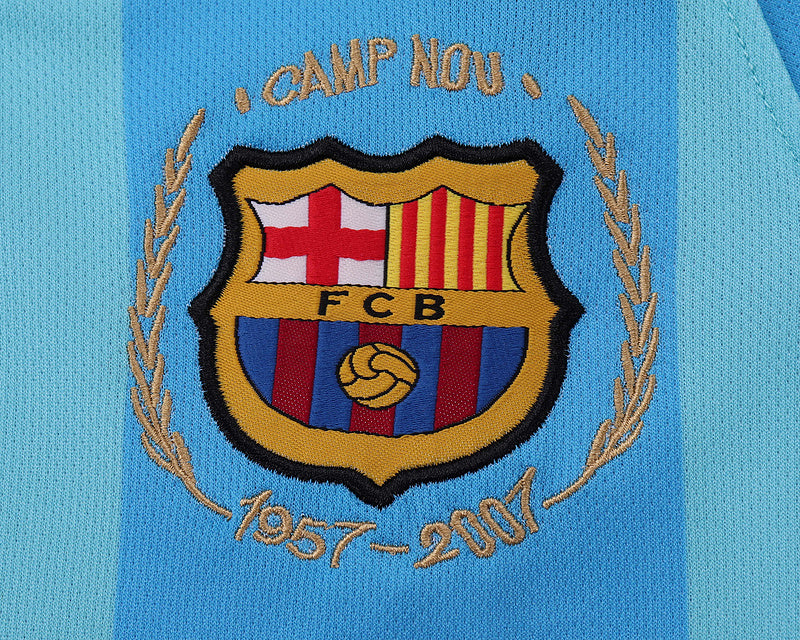 Barcelona 2007-08 Retro - Away Kids Kit