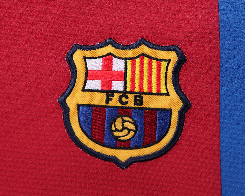 Barcelona 2006-07 Retro - Home Kids Kit