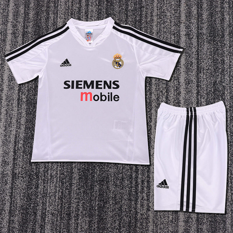 Real Madrid 2004-05 Retro - Home Kids Kit