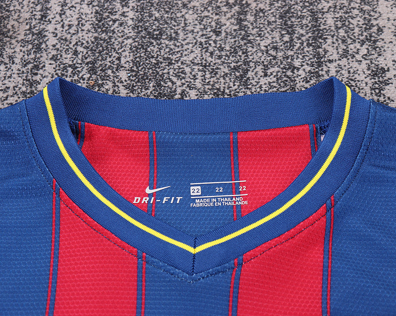 Barcelona 2009-10 Retro - Home Kids Kit