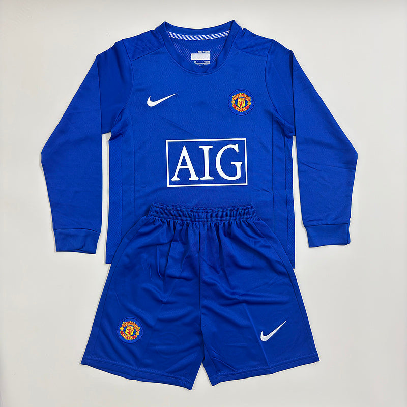 Manchester United 2008-09 Retro - Third Kids Kit