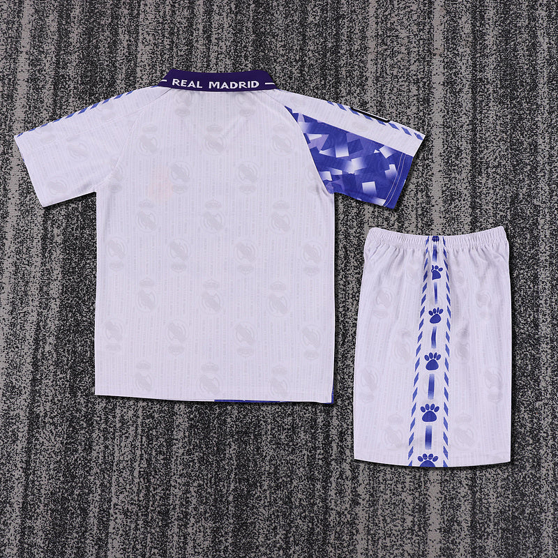 Real Madrid 1996-97 Retro - Third Kids Kit