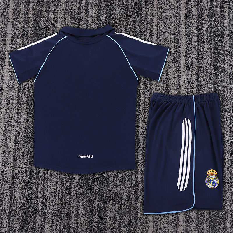 Real Madrid 2005-06 Retro - Away Kids Kit