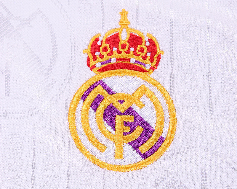Real Madrid 1996-97 Retro - Home Kids Kit