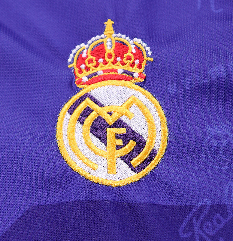 Real Madrid 1994-96 Retro - Away Kids Kit