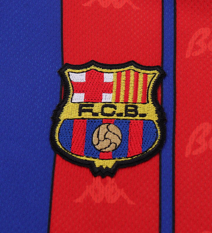 Barcelona 1997-98 Retro - Home Kids Kit