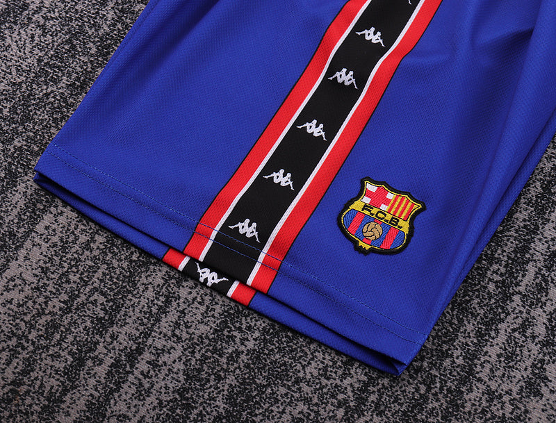 Barcelona 1997-98 Retro - Home Kids Kit