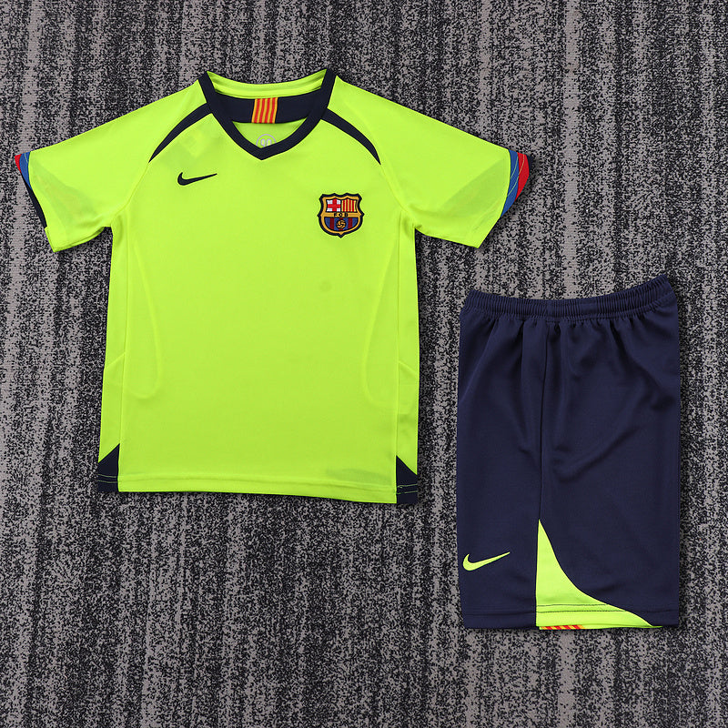 Barcelona 2005-06 Retro - Away Kids Kit