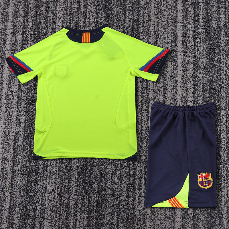 Barcelona 2005-06 Retro - Away Kids Kit