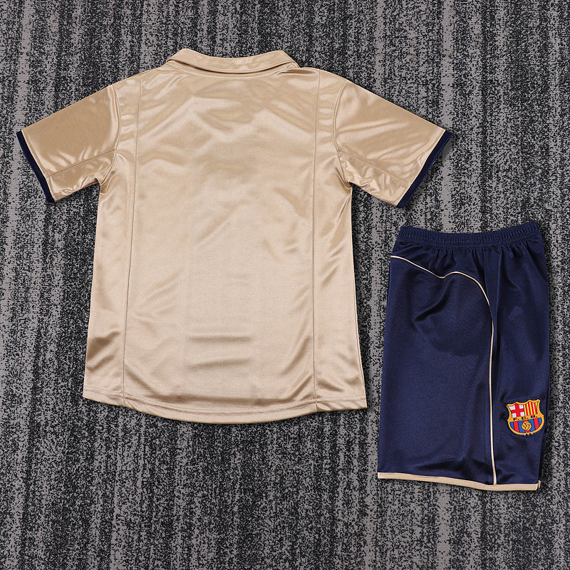 Barcelona 2001-02 Retro - Away Kids Kit