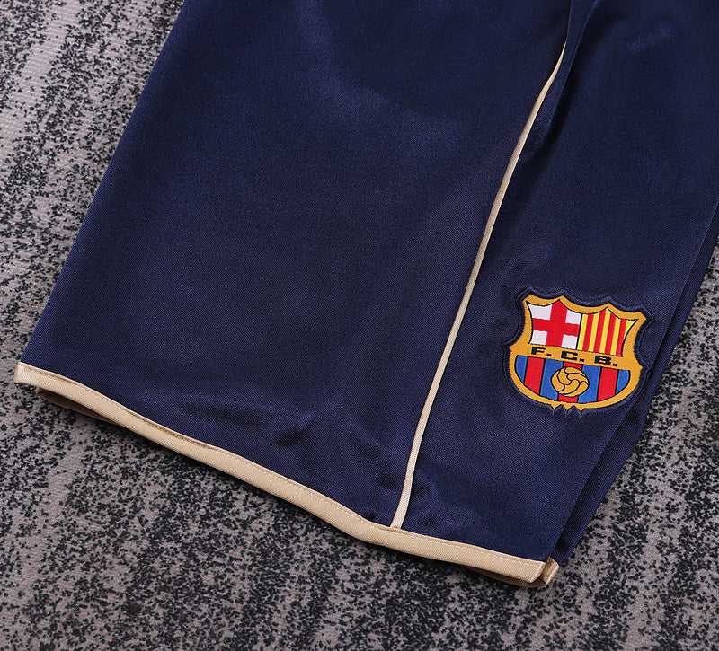Barcelona 2001-02 Retro - Away Kids Kit