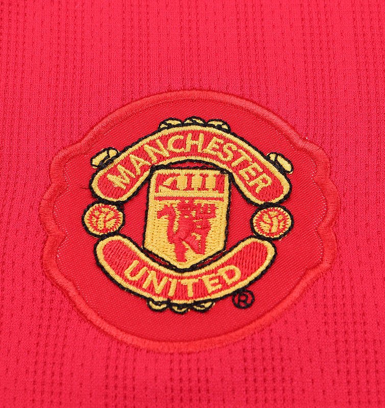 Manchester United 2007-08 Retro - Home Kids Kit