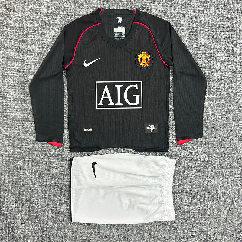 Manchester United 2007-08 Retro - Away Kids Kit