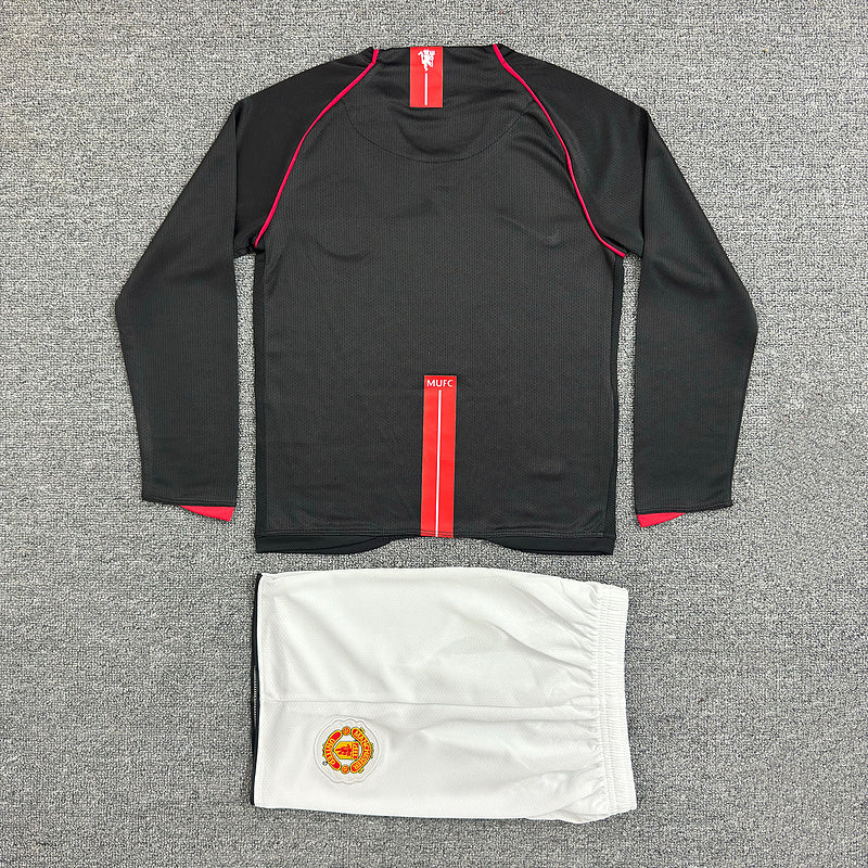 Manchester United 2007-08 Retro - Away Kids Kit