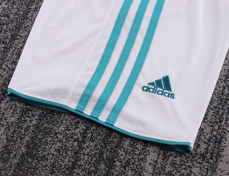 Real Madrid 2017-18 Retro - Home Kids Kit