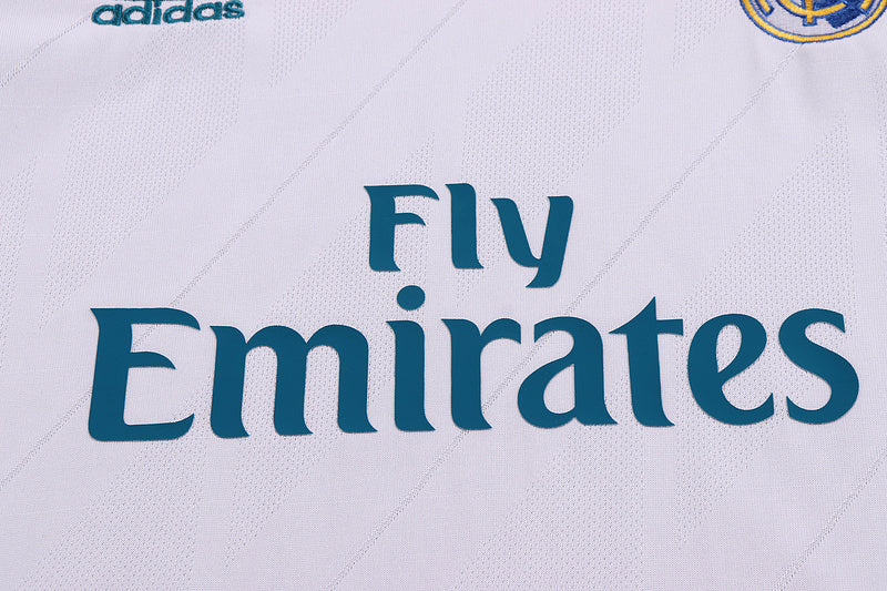 Real Madrid 2017-18 Retro - Home Kids Kit