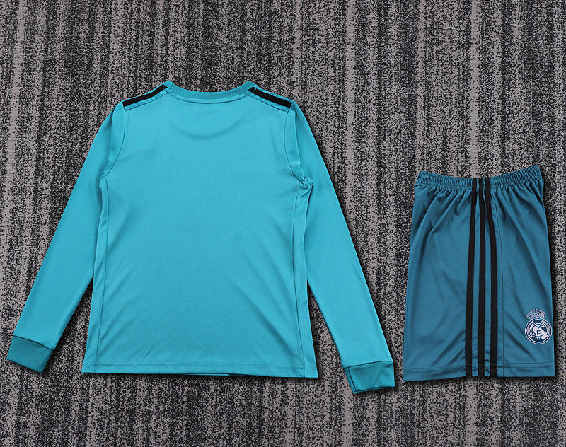 Real Madrid 2017-18 Retro - Third Kids Kit