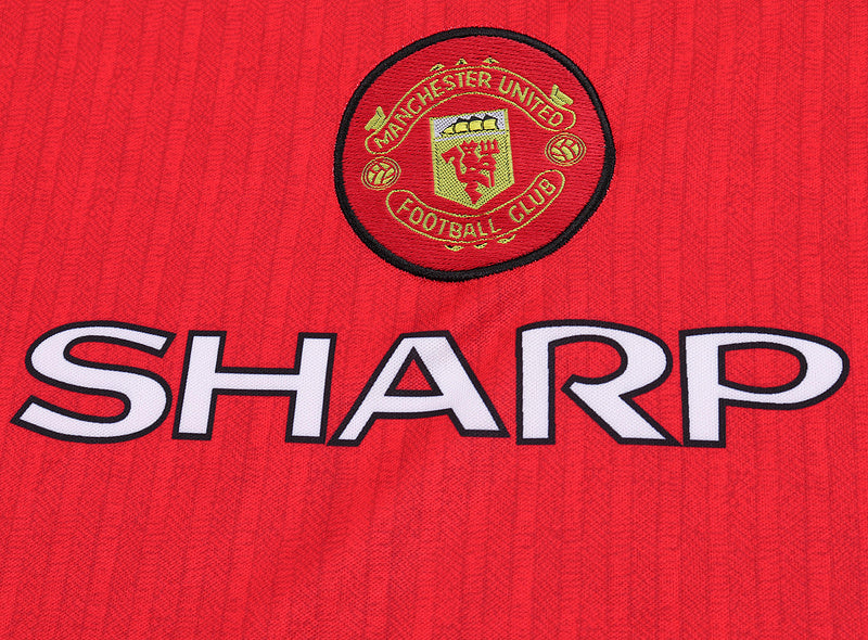 Manchester United 1996-97 Retro - Home Kids Kit
