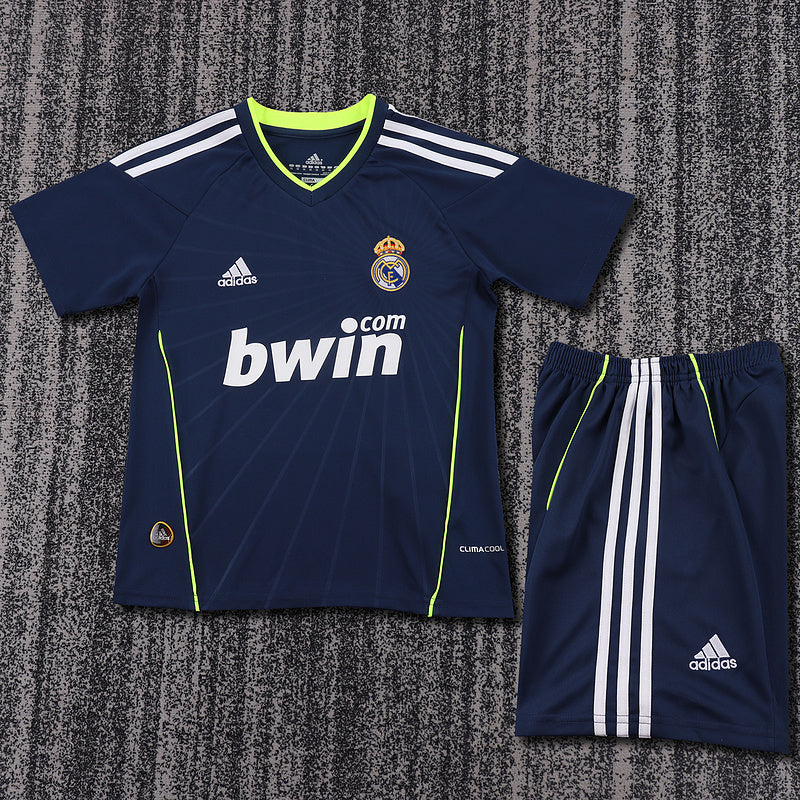 Real Madrid 2010 Retro - Away Kids Kit