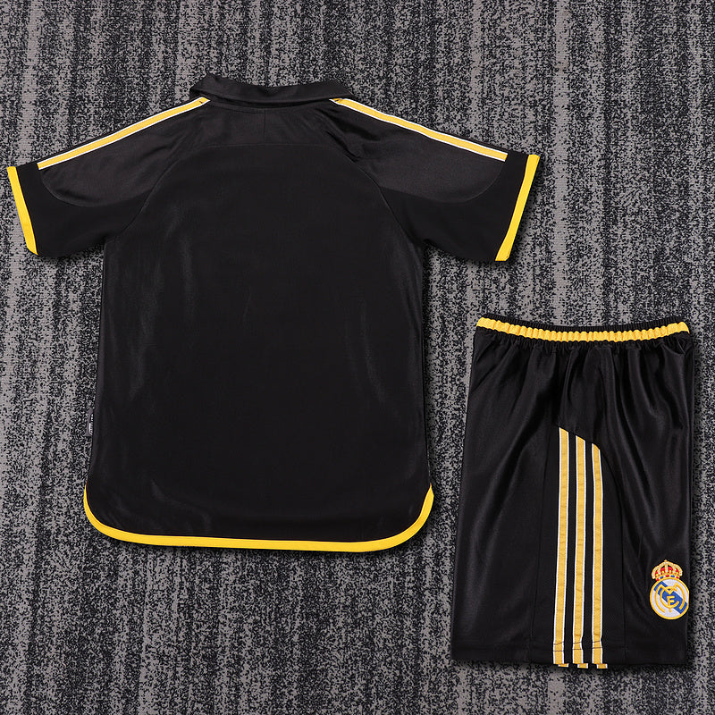 Real Madrid 1999-01 Retro - Away Kids Kit