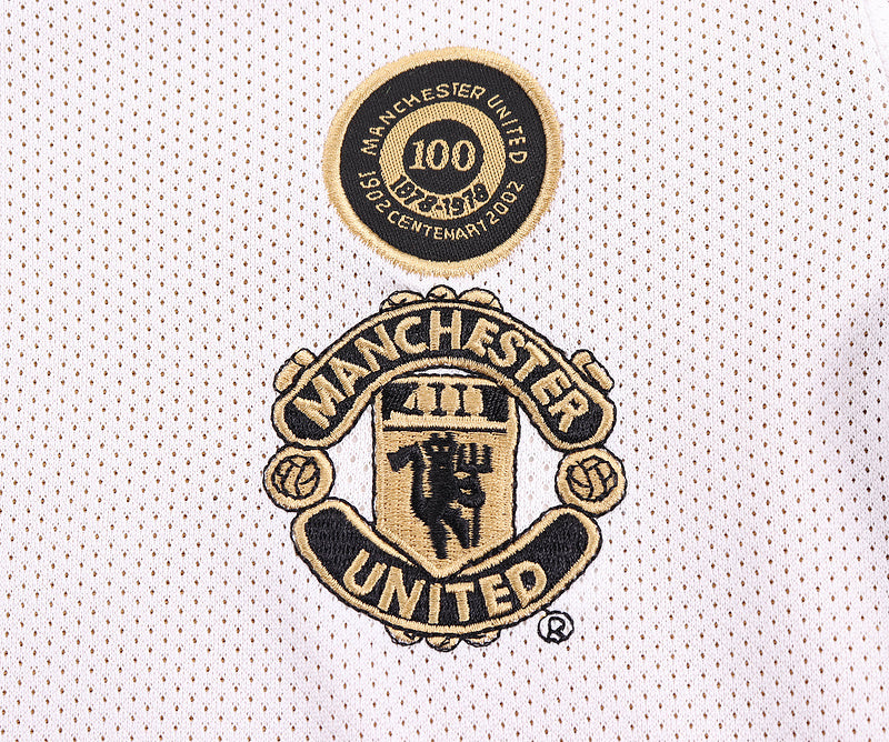 Manchester United 2001-02 Retro - Home Kids Kit