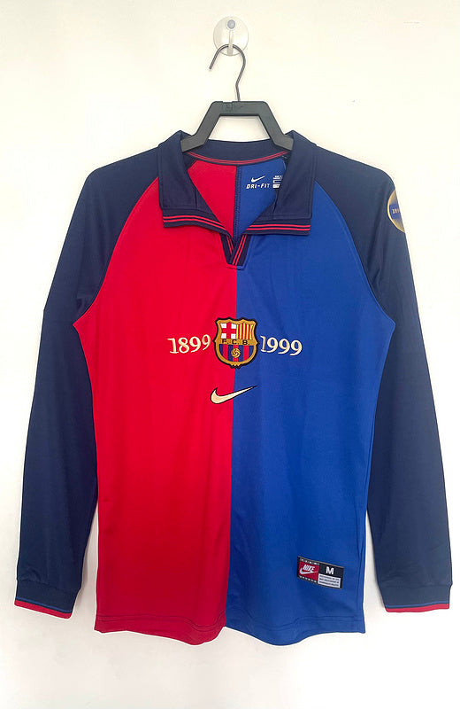 Barcelona 1899-1999 Retro - Home Long Sleeves (Centennial Commemorative Edition)