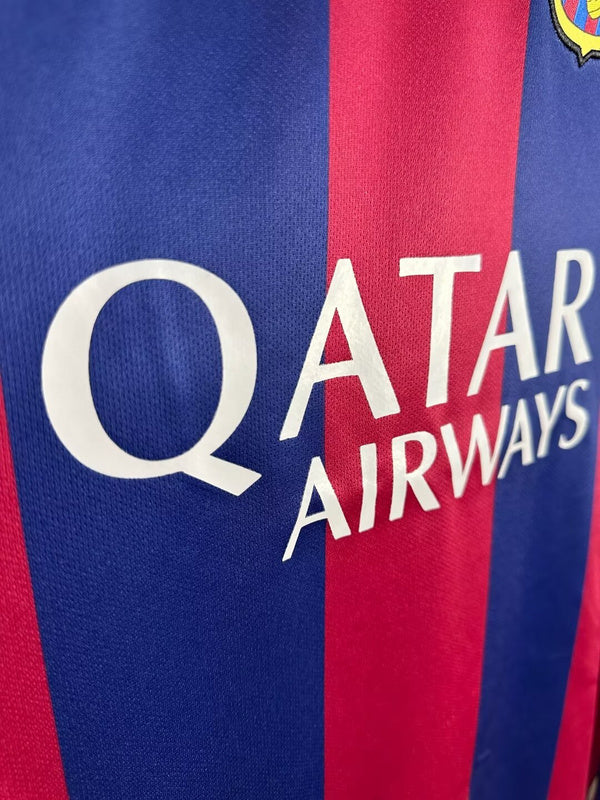 Barcelona 2014-15 Retro - Home Long Sleeves